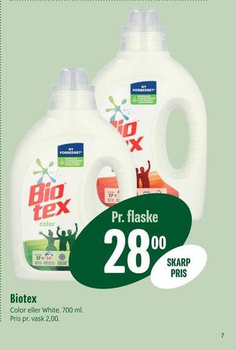 Min Købmand Biotex tilbud