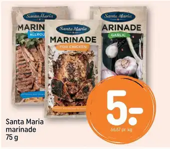 REMA 1000 Santa maria marinade tilbud
