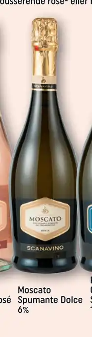 Moscato spumante dolce 6%