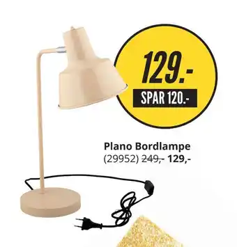 My Home Plano bordlampe tilbud