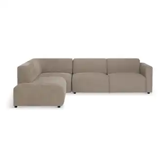 Sit´n Sleep Carbonne hjørnesofa m/open end, beige tilbud