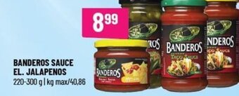 Løvbjerg BANDEROS SAUCE EL. JALAPENOS tilbud