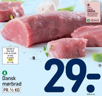 REMA 1000 Dansk mørbrad tilbud
