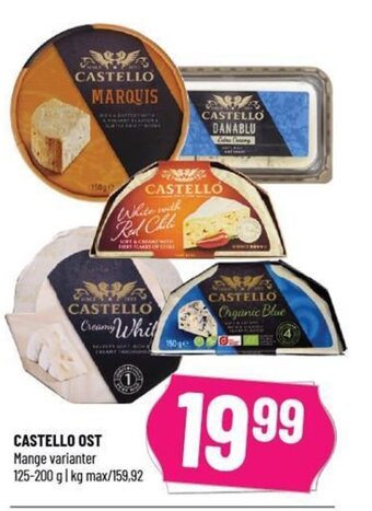 Løvbjerg CASTELLO OST tilbud