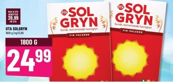 Løvbjerg OTA SOLGRYN tilbud