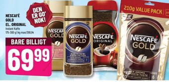 Løvbjerg NESCAFÉ GOLD EL. ORIGINAL tilbud