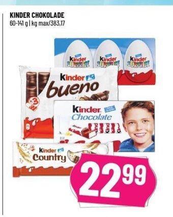 Løvbjerg KINDER CHOKOLADE tilbud