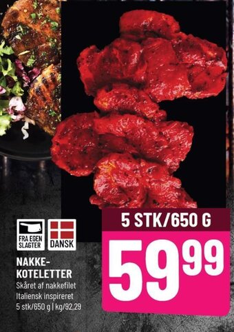 Løvbjerg NAKKE- KOTELETTER tilbud