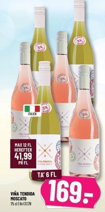 Løvbjerg VIÑA TENDIDA MOSCATO 75 cl tilbud