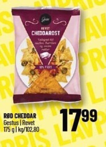 Løvbjerg RØD CHEDDAR Gestus tilbud