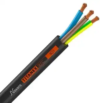 100 meter gummikabel h07rn-f, 3x1,5 mm²