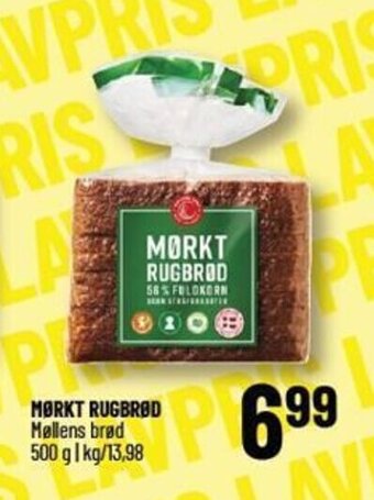 Løvbjerg MØRKT RUGBRØD Møllens brød tilbud