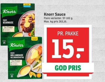 SPAR Knorr Sauce tilbud