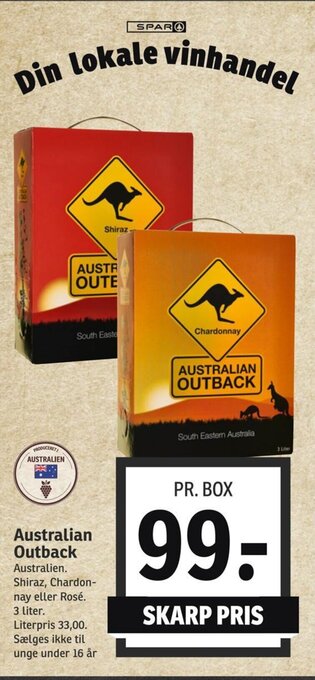 SPAR Australian Outback tilbud