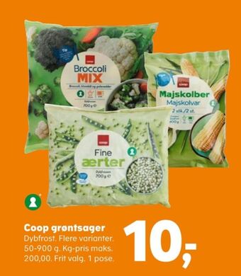 Kvickly Coop fine ærter tilbud