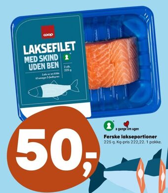 Kvickly Coop laksefilet tilbud