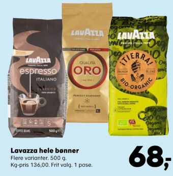 Kvickly Qualita oro kaffebønner tilbud