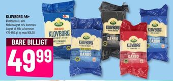 Løvbjerg Klovborg skæreost danbo mellemlagret tilbud
