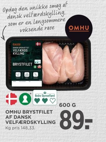 MENY Omhu kyllingebrystfilet tilbud
