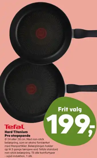 Kvickly Tefal stegepande tilbud