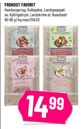 Frokost favoritter hamburgerryg