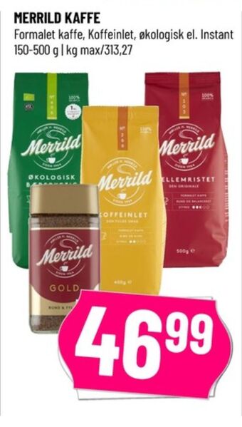 Løvbjerg Koffeinlet kaffe formalet tilbud