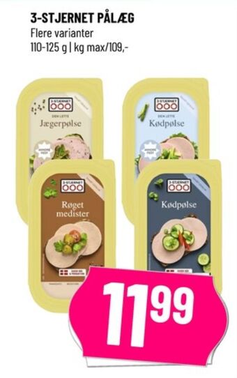 Gul bordpak kødpølse - den lette