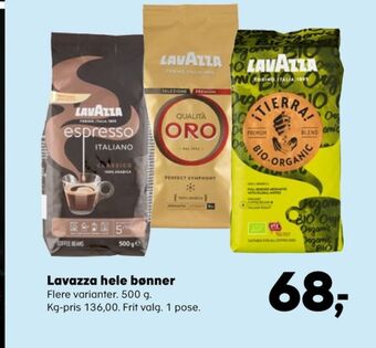 SuperBrugsen Qualita oro kaffebønner tilbud