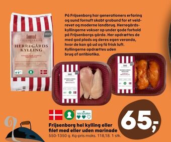SuperBrugsen Frijsenborg kylling tilbud