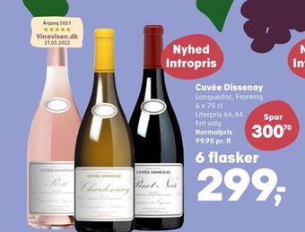 SuperBrugsen Ukendt fransk rødvin tilbud