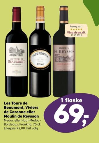 SuperBrugsen Ukendt fransk rødvin tilbud