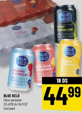 Løvbjerg Blue keld mineralvand tilbud