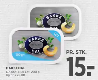 MENY Bakkedal smørbar let tilbud