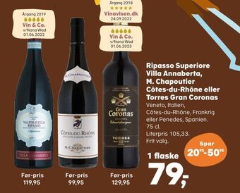 SuperBrugsen Ukendt italiensk rødvin tilbud