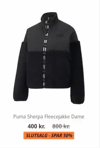 Puma Sherpa Fleecejakke Dame