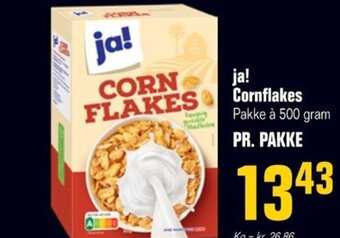 Poetzsch Padborg ja! Cornflakes Pakke à 500 gram tilbud
