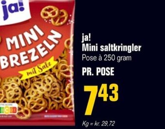 Poetzsch Padborg ja! Mini saltkringler tilbud
