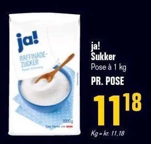 Poetzsch Padborg Ja! sukker tilbud