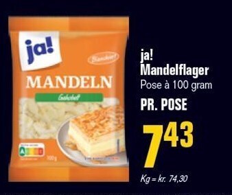 Poetzsch Padborg Ja! mandelflager tilbud