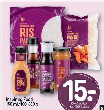 Inspiring food