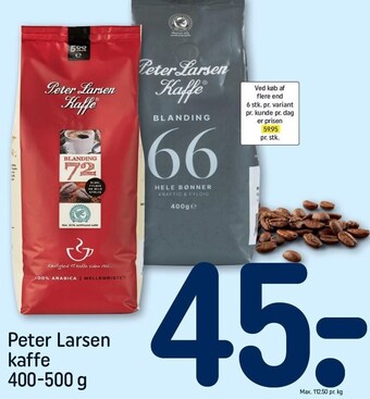 REMA 1000 Peter larsen kaffe tilbud