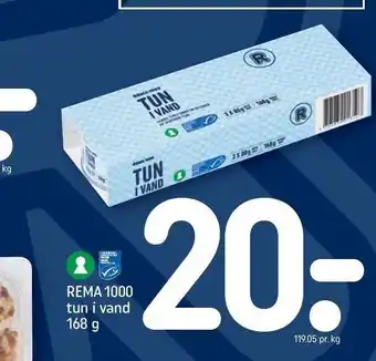 REMA 1000 Rema 1000 tun i vand tilbud