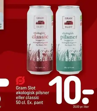 REMA 1000 Gram slot økologisk pilsner tilbud