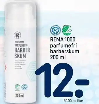REMA 1000 Rema 1000 parfumefri barberskum tilbud