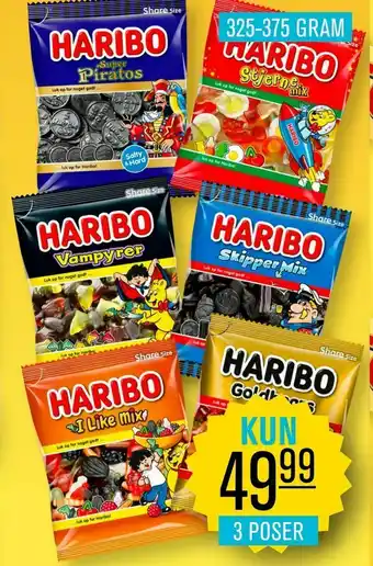 Priss Haribo slikposer tilbud