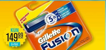 Priss Gilette fusion tilbud