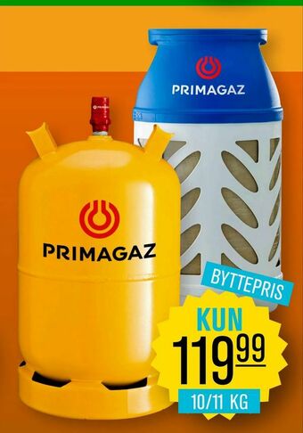 Priss Primagaz gas tilbud