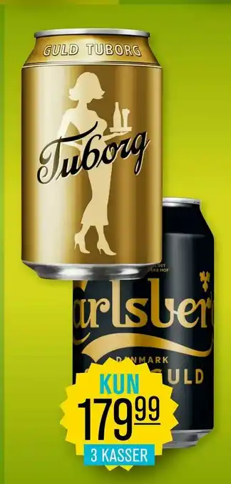 Priss Tuborg guld sort carlsberg tilbud