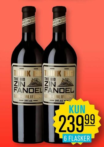 Think big zinfandel rødvin