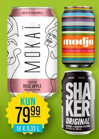 Priss Mokai modjo shaker tilbud